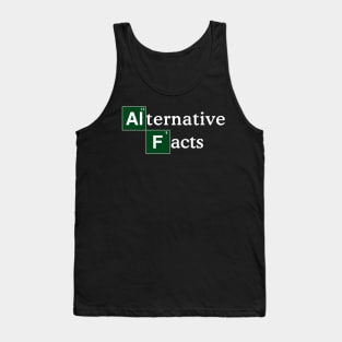 Alternative Facts Chemical Symbol Propaganda Truth Misinformation Disinformation Tank Top